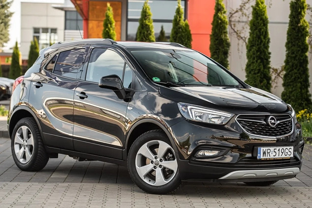 Opel Mokka cena 67700 przebieg: 77300, rok produkcji 2017 z Czarna Woda małe 379